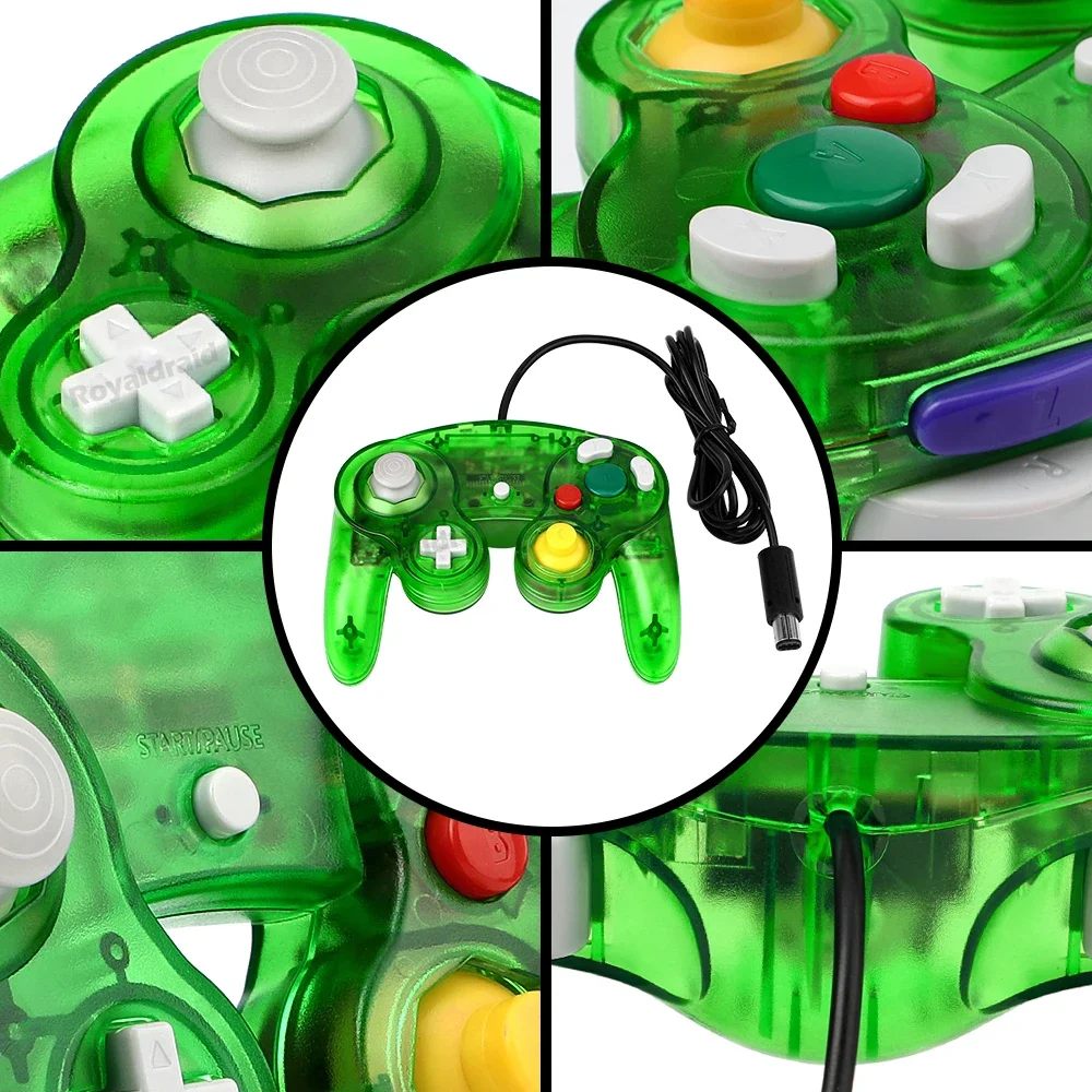 Retro Gaming Joystick - 8 цветов, прозрачные, для проводного игрового