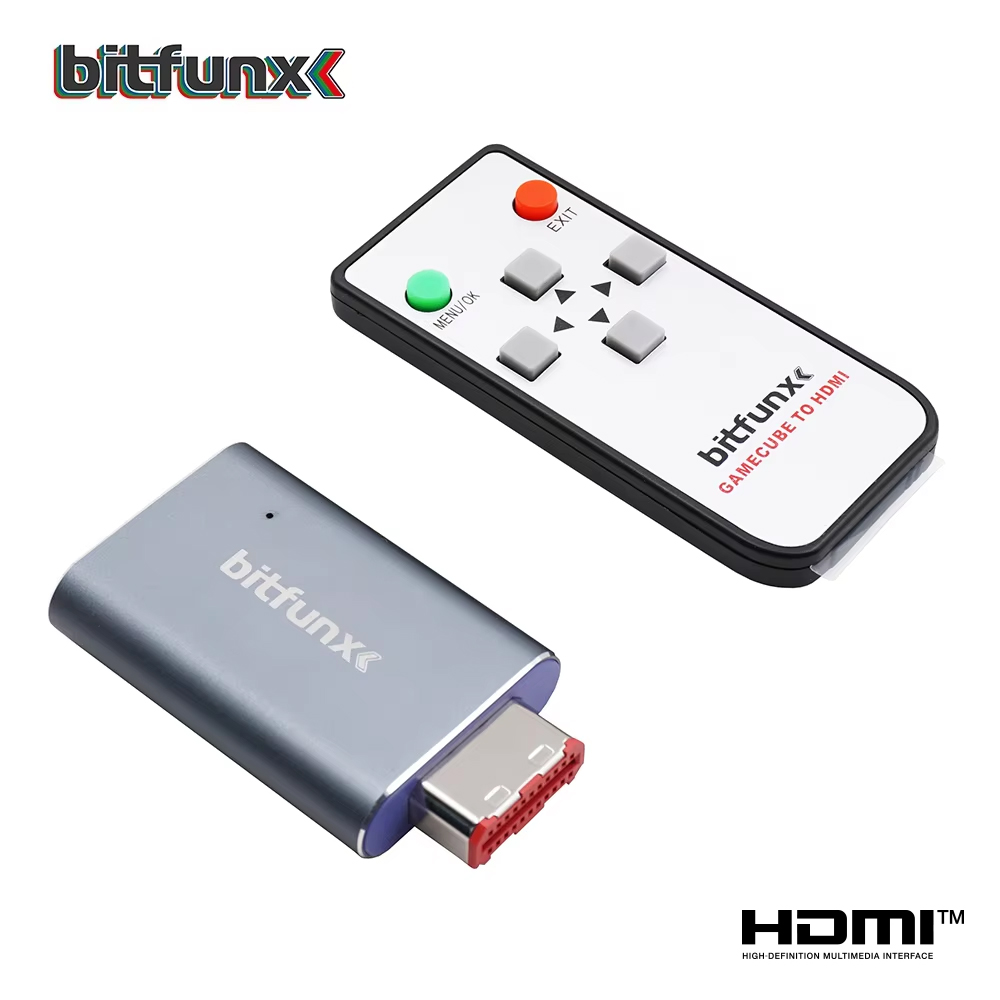 Retro Gaming Upscaler - Bitfunx GC Видео HDMI ™ Адаптер
