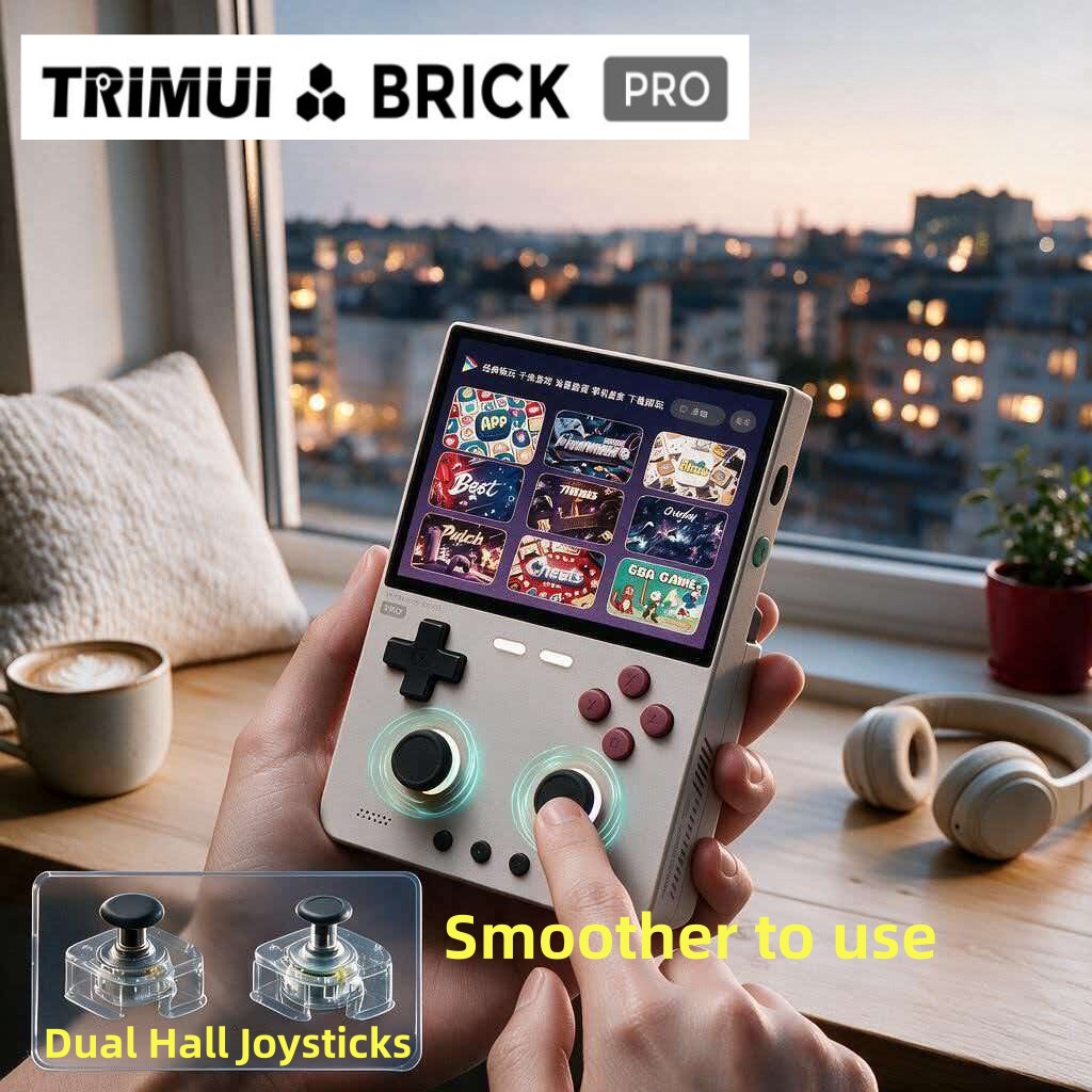 Retro Gaming Joystick - НОВАЯ ПОРТАТИВНАЯ ИГРОВАЯ КОНСОЛЬ TRIMUI BRICK