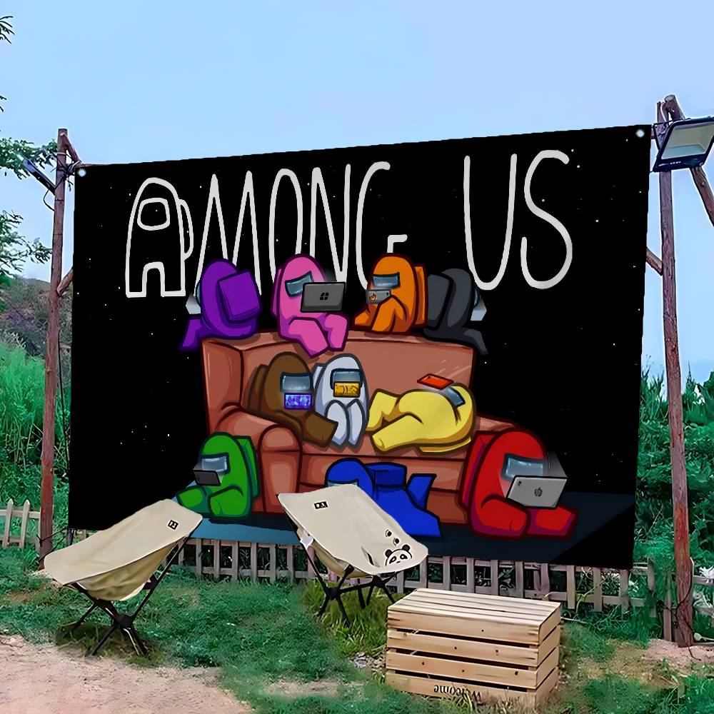 Мультяшная игра A-Among-US, ре – обзор и цена Retro Gaming Banner