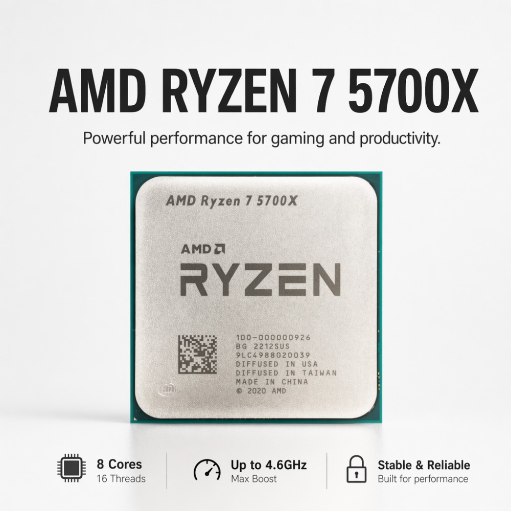 Процессор AMD Ryzen 7 5700X AM – обзор и цена Amd Cpu Ryzen 7