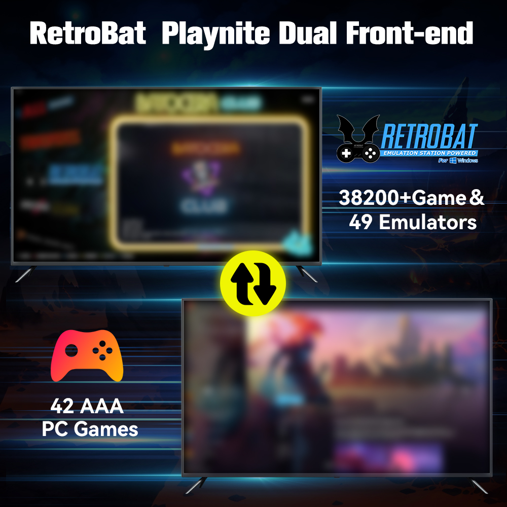 Retrobat&Playnite System HDD Р – обзор и цена Retro Gaming Os