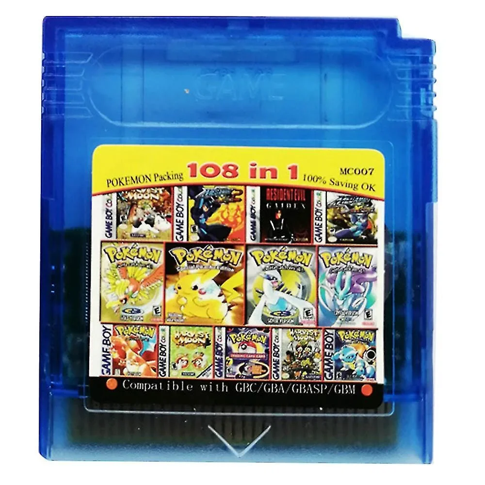 Комбинированная игровая карта  – обзор и цена Retro Gaming Pokemon
