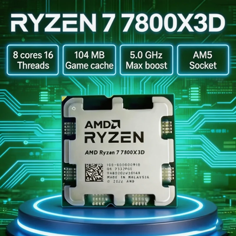 Процессор AMD Ryzen 7 7800X3D  – обзор и цена Amd Cpu Ryzen 7