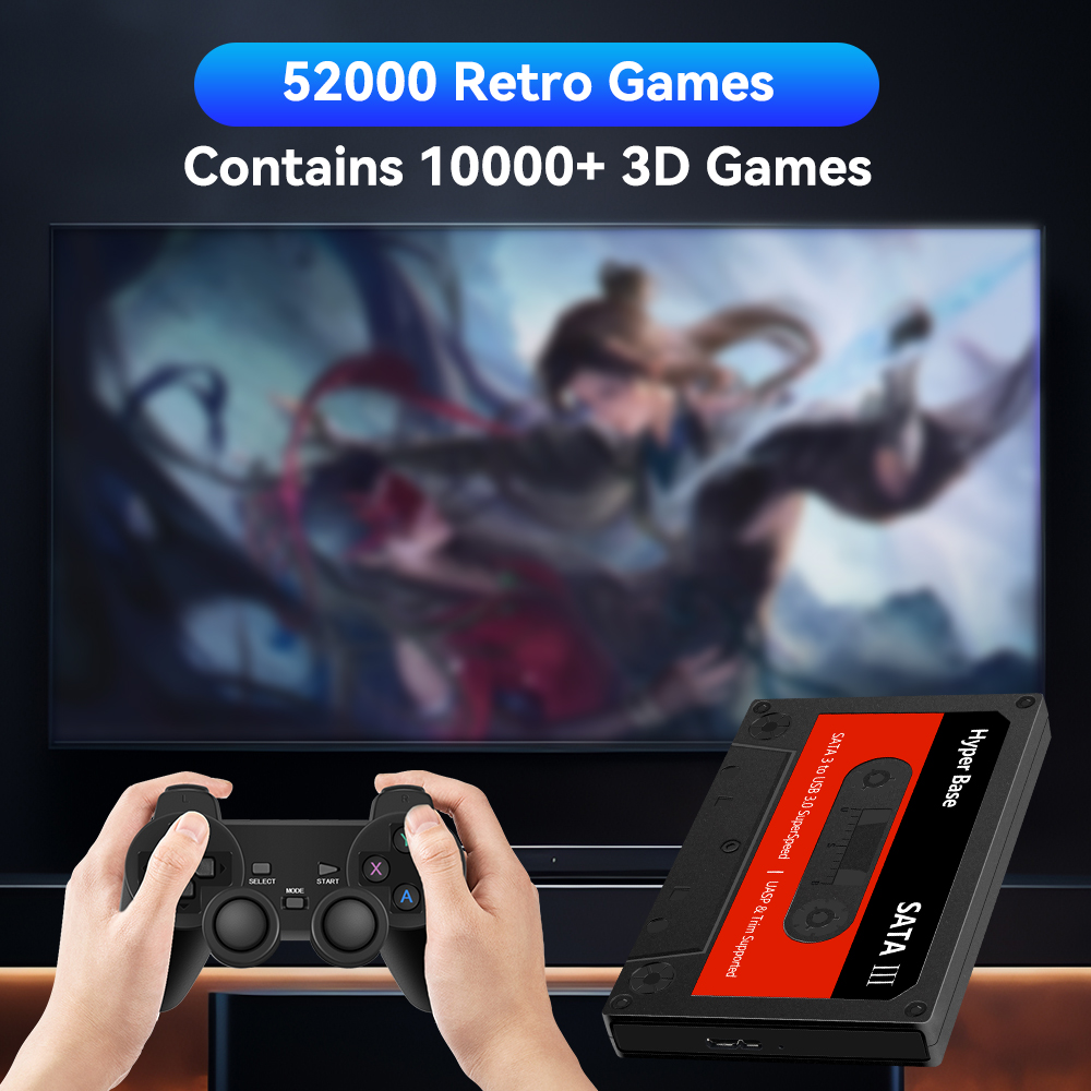 Жесткий диск Batocera 500G/2T  – обзор и цена Retro Gaming Emulator Pc