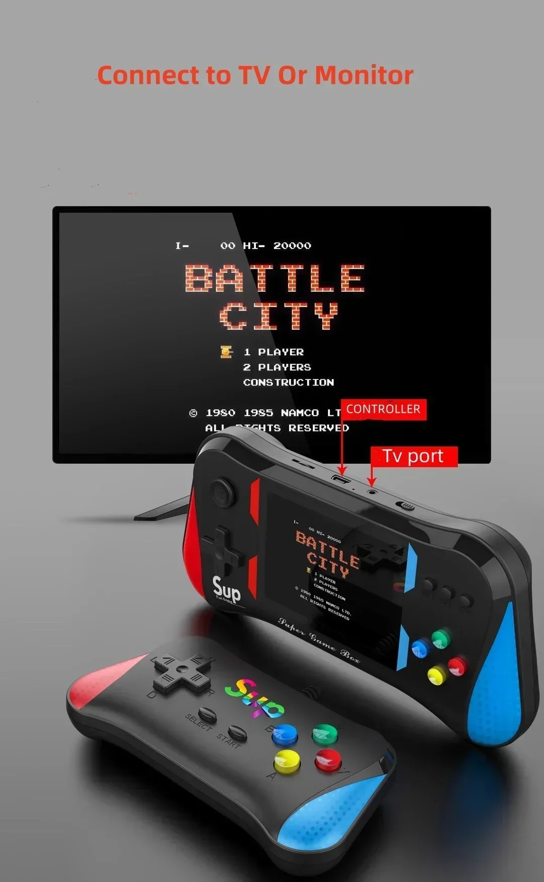 Детская игровая консоль Palm R – обзор и цена Retro Gaming Box