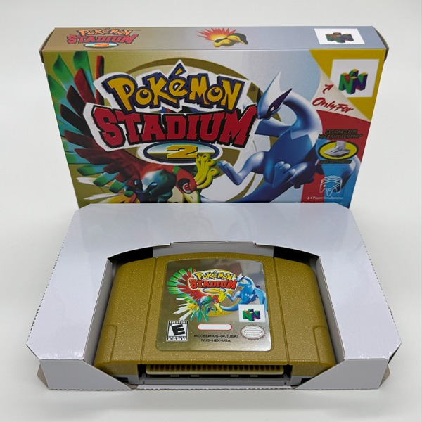 Игровой картридж Pokemon Stadi – обзор и цена Retro Gaming Pokemon