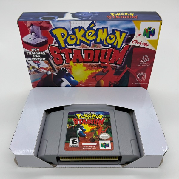 Игровой картридж Pokemon Stadi – обзор и цена Retro Gaming Pokemon