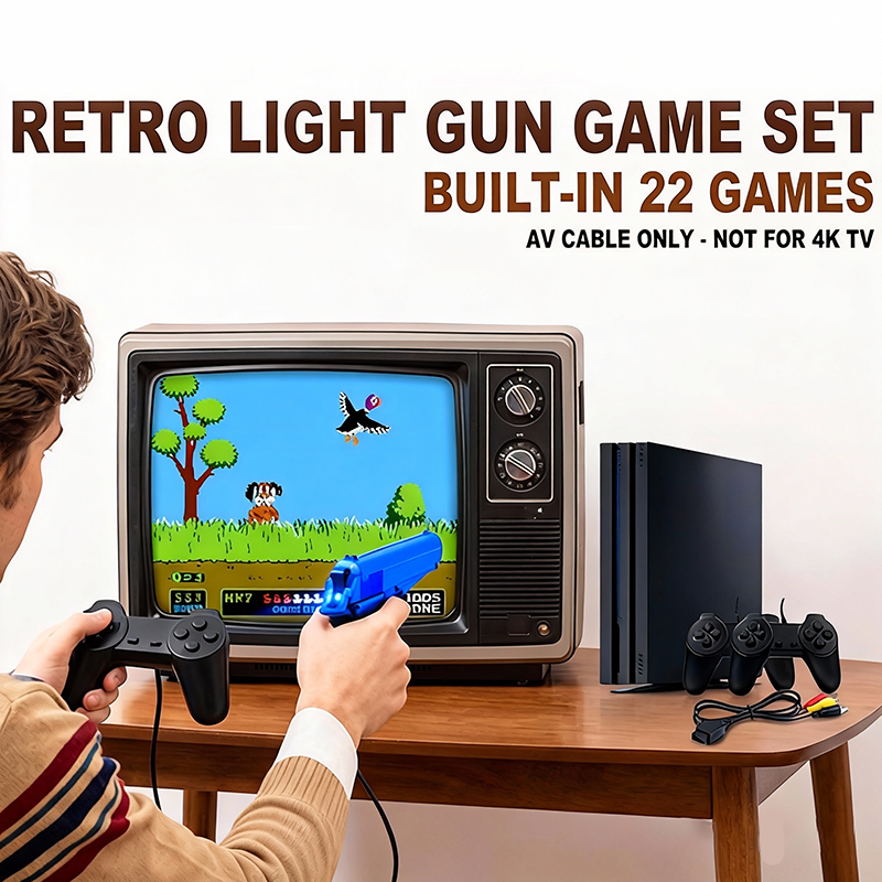 Игровая консоль в стиле PS4 с  – обзор и цена Retro Gaming Light Gun