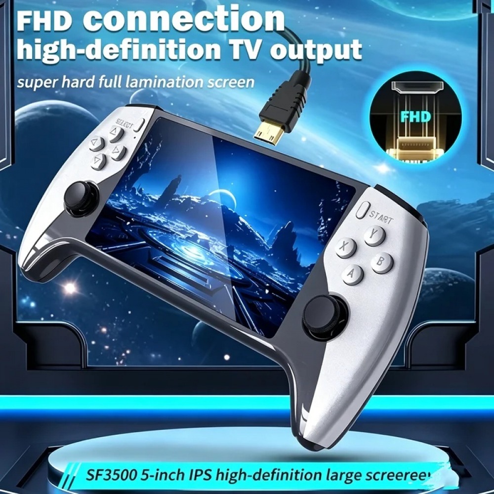 Портативная игровая консоль SF – обзор и цена Retro Gaming Box